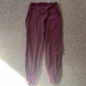 Lululemon Maroon Align Joggers